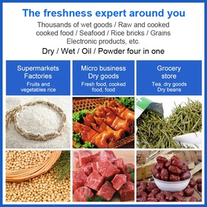 Machine d'emballage sous vide externe à gaz azote pour la mise sous pression automatique de protéines végétales, viande, poisson, fruits, snacks et riz - Prix usine - Product Image 3