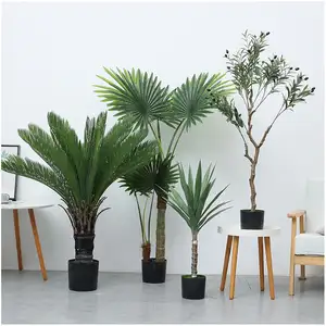 Artificial Plant Banana With Led Lights Leaves And Flowers Small Grass Simulation Banyan Real Touch Artificial Plant