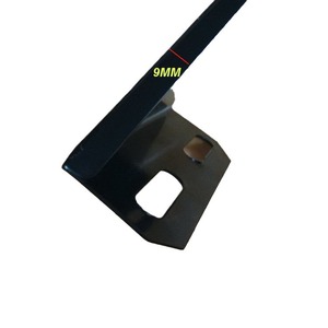 Yaweite Furniture Corner Brace 9mm <b>Black</b> Steel Angle <b>Bracket</b> For Bed Joint Support - Product Image 1