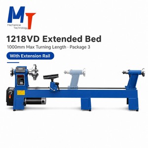 <span class=keywords><strong>Tour</strong></span> <span class=keywords><strong>à</strong></span> <span class=keywords><strong>bois</strong></span> MT 1218VD 900W <span class=keywords><strong>à</strong></span> vitesse variable 300-3800 tr/min avec affichage numérique, machine de tournage sur <span class=keywords><strong>bois</strong></span> de table CE 450mm avec extension 1000mm - Product Image 2