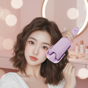 เครื่องม้วนผม 32 มม. แบบลอนคลื่น 110-220V เครื่องม้วนผมทรงไข่ <span class=keywords><strong>ม้วน</strong></span><span class=keywords><strong>ผม</strong></span>ขนาดเล็ก ระดับมืออาชีพ ใช้เซรามิก PTC ให้ความร้อนเร็ว - Product Image 1