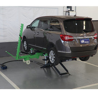 Banc de traction de châssis automobile en acier à profil ultra-bas Uniliner UL-280 pour la réparation de carrosseries et de châssis de véhicules