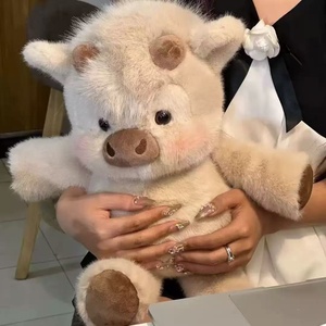 CP Toys Peluche di Mucca Highland in Corsa da 45cm, Simpatici Animali Imbottiti (Panda, Cane, Pecora) <span class=keywords><strong>per</strong></span> <span class=keywords><strong>Bambini</strong></span> - Vendita Calda - Product Image 2
