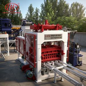 Hongfa QT8-15 Automatische Hydraulische Blockherstellungsmaschine für Zement/Beton mit Langer Lebensdauer - Product Image 1