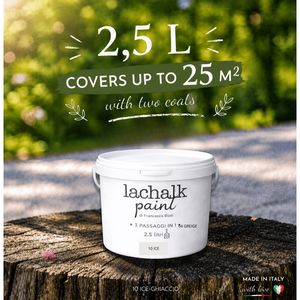 10 ICE 25 lt LaChalk the evolution of <b>chalk</b> paint Where <b>chalk</b> meets resin: Hybrid <b>Chalk</b> Resin Paint made in Italy - Product Image 2