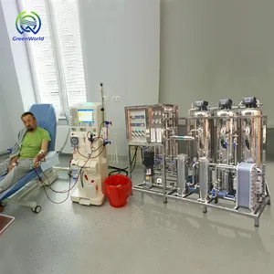 Pure water treatment chemicals waste water purification machine medical sewage treatment system ro water system for hemodialysis
