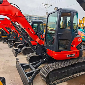 Excavatrice d'<span class=keywords><strong>occasion</strong></span> Kubota 5,5 tonnes d'origine japonaise Kubota U55-4 en vente, faible nombre d'heures de travail, mini-pelle d'<span class=keywords><strong>occasion</strong></span> Kubota U55 - Product Image 1