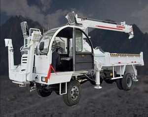 Escavatore montato su camion montato su ruota personalizzato con gru - Product Image 3