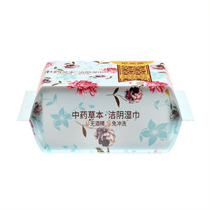 Salviette Intime Femminili Naturali Vegane a pH Neutro per la Cura della Pelle, Etichetta Privata Personalizzata OEM, Ecologiche - Product Image 2