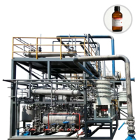 Unité de récupération de solvants par distillation haute pureté, alternative aux colonnes traditionnelles, pour l'éthylacétate, chauffage à la vapeur, conception sans granulats, économe en énergie