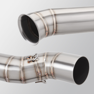 Slip on pour 800MT 2021 2022 <span class=keywords><strong>2023</strong></span> 2024 Moto Échappement <span class=keywords><strong>Escape</strong></span> Moto Modifier Milieu Tube Lien 51MM Tuyau - Product Image 4