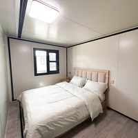 Maison préfabriquée chinoise en acier pour l'extérieur, maison-conteneur de luxe, maison flottante moderne