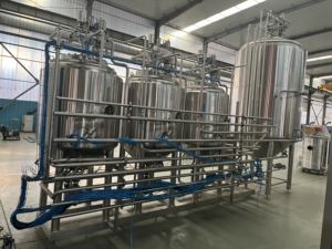 Produktions ausrüstung für Trocken hefe aus rostfreiem Stahl 500L-2000L Kapazität für Brot mit Kern komponenten Pumpen-SPS-Motor - Product Image 6