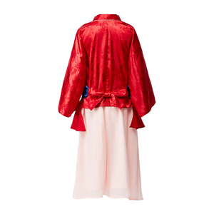 Falda de Algodón de Alta Calidad con Vestido de Princesa Mulan para Niñas - Traje de Fiesta de <span class=keywords><strong>Navidad</strong></span> para Niños - Product Image 3