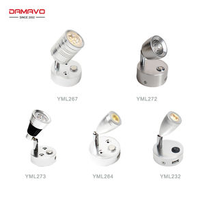 Lampe de tête de lit murale LED flexible Éclairage intérieur automatique Contrôle tactile Port USB pour camping-car Caravane Camion Yacht - Product Image 3