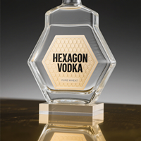Pegatinas de vinilo troqueladas con impresión de logotipo personalizado, etiquetas de embalaje impermeables autoadhesivas para whisky, cantidad mínima de pedido 500