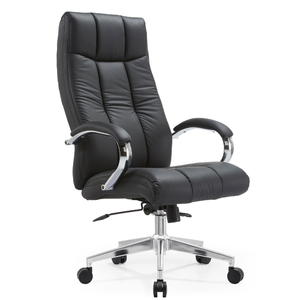 Alta calidad 2024 nuevo diseño moderno buen precio respaldo alto ejecutivo giratorio PU cuero silla de oficina - Product Image 3