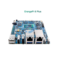 Orange Pi 6 Plus 16GB/32GB/64GB RAM LPDDR5 12 Core 64 Bit Komputer Papan Tunggal M2 NVME SSD 45TOPS NPU Mini PC Papan Pengembangan