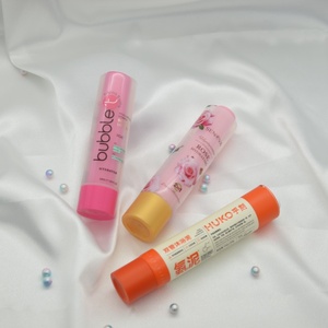 Tubo exprimidor de loción <span class=keywords><strong>2</strong></span> en 1 de doble capa, 50ml, limpiador Facial, tubo exprimidor cosmético suave, tubos de doble cámara - Product Image 3