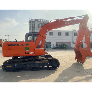 รถขุดญี่ปุ่นมือสอง Hitachi ex120-5 ex120 รุ่นเดิมสีเดิม รถขุดตักดิน Hitachi EX120-5 มือสอง ราคาถูก - Product Image 2