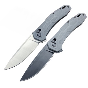 Couteau de poche industriel portable COVALENT 2042, couteau de survie, acier D2, extérieur, EDC, camping, pliable - Product Image 1