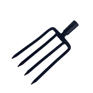 Fourchettes <span class=keywords><strong>à</strong></span> quatre <span class=keywords><strong>dents</strong></span> en acier au manganèse pour le retournement du sol agricole, du <span class=keywords><strong>fumier</strong></span> et du déchet, modèle Tangshan Hebei, en gros - Product Image 5