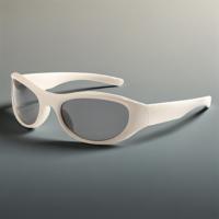 Lunettes de soleil tendance personnalisées pour femmes en stock Lunettes de soleil Boyarn en plastique style Y2K 2025 pas chères et à la mode