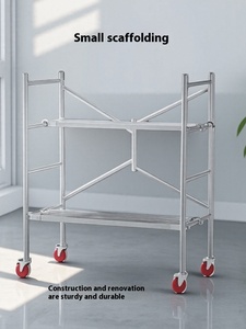 Industrielles Neues Tragbares Mobiles Faltbares Aluminium-Kleinbau-Gerüst Verzinkt JNS FW-DX220 1,8m 150kg - Product Image 2