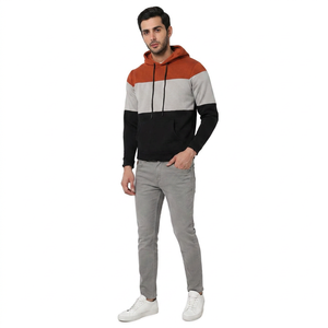 Sudaderas con Capucha para Hombre, Color Sólido, Estilo Casual, Personaliza tu Propio Logotipo, Precio al por Mayor - Product Image 1