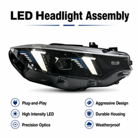 Phares LED laser bicolores Saturn pour Série 4 F32 F82 2013-2018, style M4 Fang de haute qualité, 6000 lumens, 6000K
