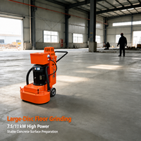 Fraiseuse à béton professionnelle 380V 7,5kW, meuleuse de sol, scarificateur pour grands sols d'entrepôts