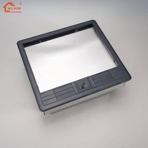 Nuovo Design Presa <span class=keywords><strong>a</strong></span> Pavimento Standard EU IP44 <span class=keywords><strong>a</strong></span> 2 Porte, Scatola con 6 Vie e 45 Funzioni, Materiale ABS, Presa Elettrica Sottopavimento per Hotel - Product Image 3