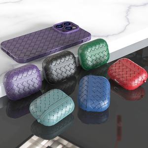 <span class=keywords><strong>Prix</strong></span> de gros Housse pour écouteurs portables pour <span class=keywords><strong>Airpods</strong></span> <span class=keywords><strong>Pro</strong></span> 2 Étui de charge sans fil tissé pour <span class=keywords><strong>Airpods</strong></span> gen 3 <span class=keywords><strong>pro</strong></span> - Product Image 1