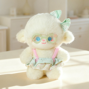 Adorabile, rilassante e coccoloso peluche a forma di agnello, perfetto compagno per un sonno tranquillo e un regalo di compleanno adorabile. - Product Image 6