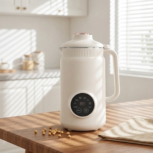 Mini-mélangeur électrique <span class=keywords><strong>multifonction</strong></span> pour lait végétal et lait de soja, avec fonction de maintien au chaud automatique, pour la cuisine - Product Image 1