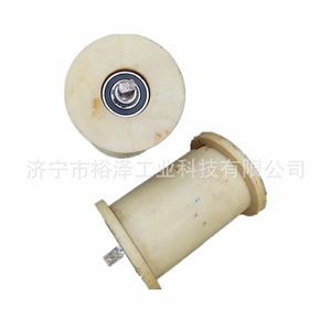 Rodillo de hierro fundido para transportador de cable de acero ferroviario, duradero para la industria minera y de energía - Product Image 5