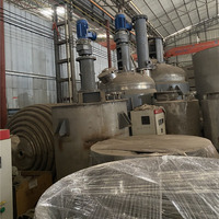 Ligne de production automatique de colle thermofusible en acier inoxydable 100L, agitateur industriel haute pression pour revêtement de roulements et produits chimiques