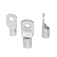Connecteur de borne à œil en cuivre plaqué argent série AWG pour câble de batterie de voiture