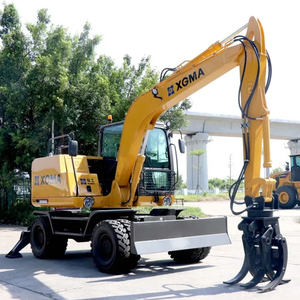 รถขุดล้อยาง XGMA 8105 ประสิทธิภาพสูงจากจีน รุ่นใหม่ ขนาด 10 ตัน พร้อมบุ้งกี๋ขนาด 0.3 ลูกบาศก์เมตร สำหรับขาย - Product Image 5