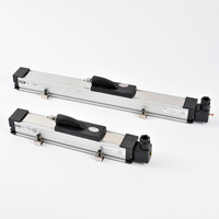 Potenciómetro de medición, medidor de posición, transductores de posición, divisor de voltaje de 5K y 50mm, potenciómetro de plástico conductivo, 0, 10V, 1/2"