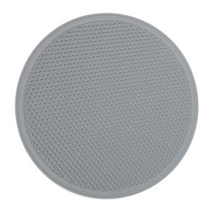 Multifunktionale Rutschfeste Silikon Runde Klassische Topfuntersetzer Abtropfmatte Wabenförmige Trockenmatte für die Küche - Product Image 6