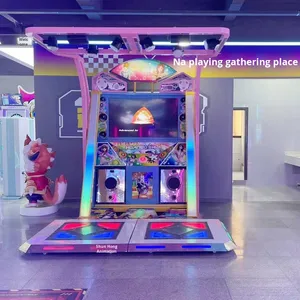 Shunhong Large Animation Dancing Machine Coin-Operated Game 2 Players Universal Plug Adults Children 220V 1 Year Warranty - Product Image 1