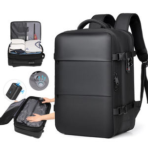 กระเป๋าเป้สะพายหลังกันขโมยแบบ unisex ขนาด 20-39 ลิตร กันน้ำ ผลิตจากผ้า Oxford มีช่อง USB ซับในโพลีเอสเตอร์ ซิป ดีไซน์ทันสมัย เหมาะสำหรับกิจกรรมกลางแจ้ง ใส่รองเท้าและแล็ปท็อปได้ - Product Image 1