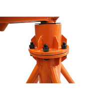 Mini-grue de levage portable pour chantier, capacité de 500 kg à 1 tonne, vente en gros