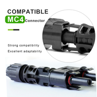 Connecteur de branche solaire NSPV universel type MC 50A 1500VDC, borne en cuivre étamé mâle/femelle IP68, paires positives/négatives