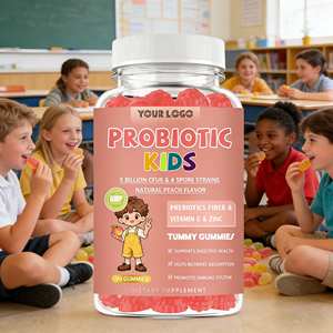 Aangepaste Formule Kinderen Darmgezondheid Supplement Probiotica Gummies voor Kinderen met Antibiotica 5 Miljard CFU's Kieskeurige Eteners Spijsvertering - Product Image 1