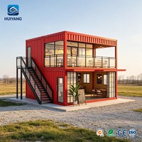 Bâtiment préfabriqué mobile sur mesure en acier, structure de conteneur, bureau, appartement