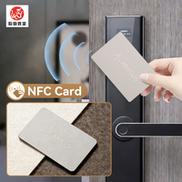 Carte d'identité personnalisée en bois PVC avec puce NFC RFID NTAG216, étanche, pour contrôle d'accès, clé d'hôtel