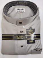 2026 Dubaï Thobe Modeste pour Hommes, Style Qatari, Haute Qualité, Manches Longues, Vêtement Islamique Professionnel, Abaya Qamis, pour la Prière Musulmane