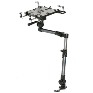 Car Laptop Mount for Commercial and Personal Use Vehicles Heavy-Duty No Drill Notebook Vehicle Stand for Trucks Vans and SUV